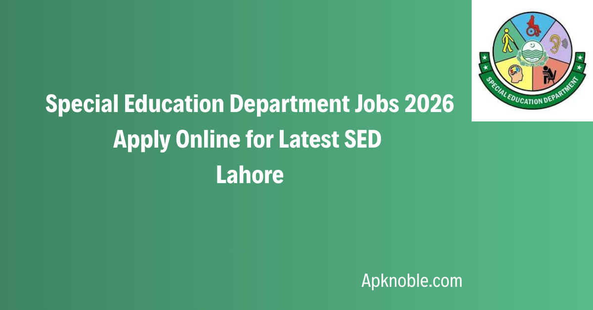 Special Education Department Jobs 2026